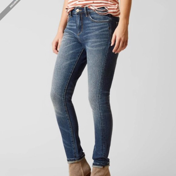 Sold- EUC Gilded Intent High Rise Skinny Stretch - Picture 1 of 7